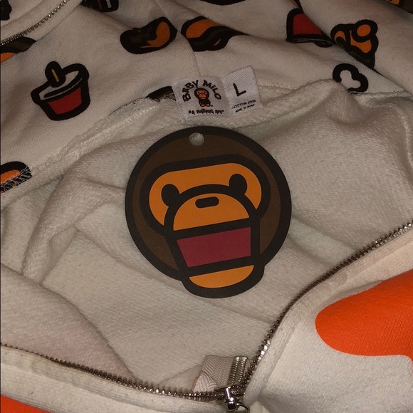 2006 BABY MILO JUNK FOOD HOODIE (SIZE: LARGE)